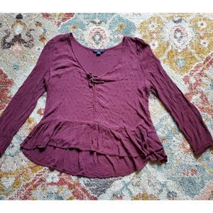 American Eagle Y2K Boho Women's Top Size M